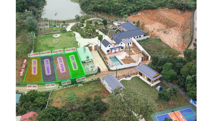  ĐẤT NGHỈ DƯỠNG GẦN HỒ ĐỒNG CHANH  Cư Yên – Lương Sơn – Hòa Bình